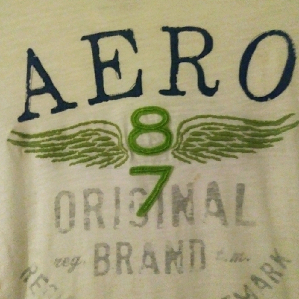 Aeropostle Offwhite short sleeve XS t'shirt